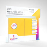 100 Gamegenic Matte Prime Sleeves – Bustine Protettive TCG – Yellow