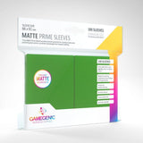 100 Gamegenic Matte Prime Sleeves – Bustine Protettive TCG – Green