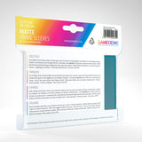 100 Gamegenic Matte Prime Sleeves – Bustine Protettive TCG – Blue