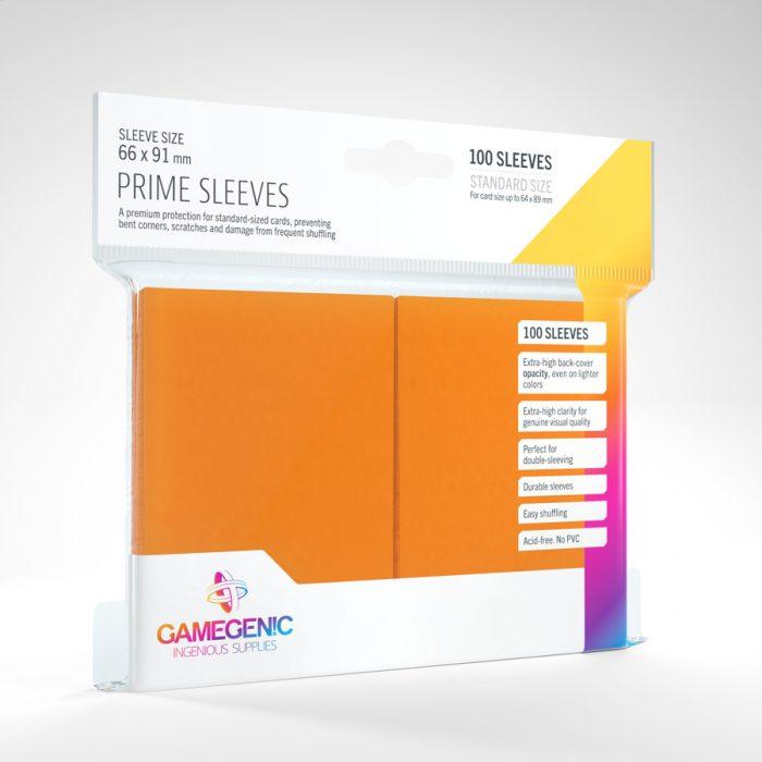 100 Gamegenic Prime Sleeves – Bustine Protettive TCG – Orange