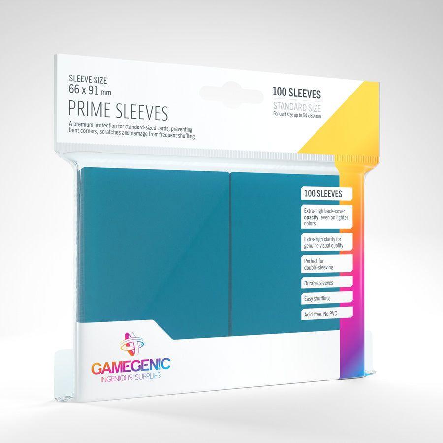 100 Gamegenic Prime Sleeves – Bustine Protettive TCG – Blue