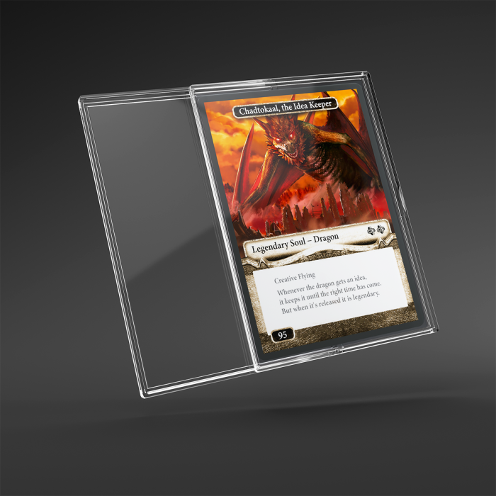 Gamegenic Slide Card Cases – Clear (12 pezzi)