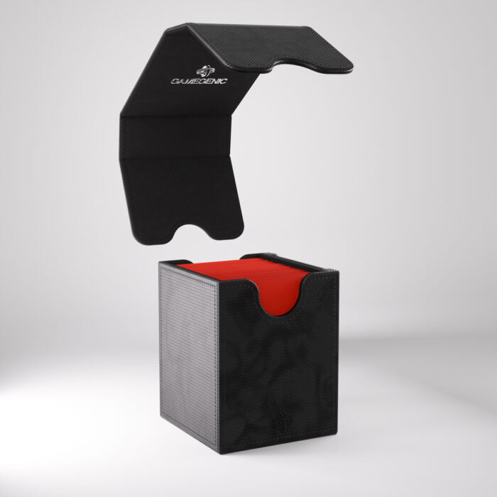 Deck Box Gamegenic Squire PLUS 100+ XL Convertible Black – Per Carte TCG / Commander