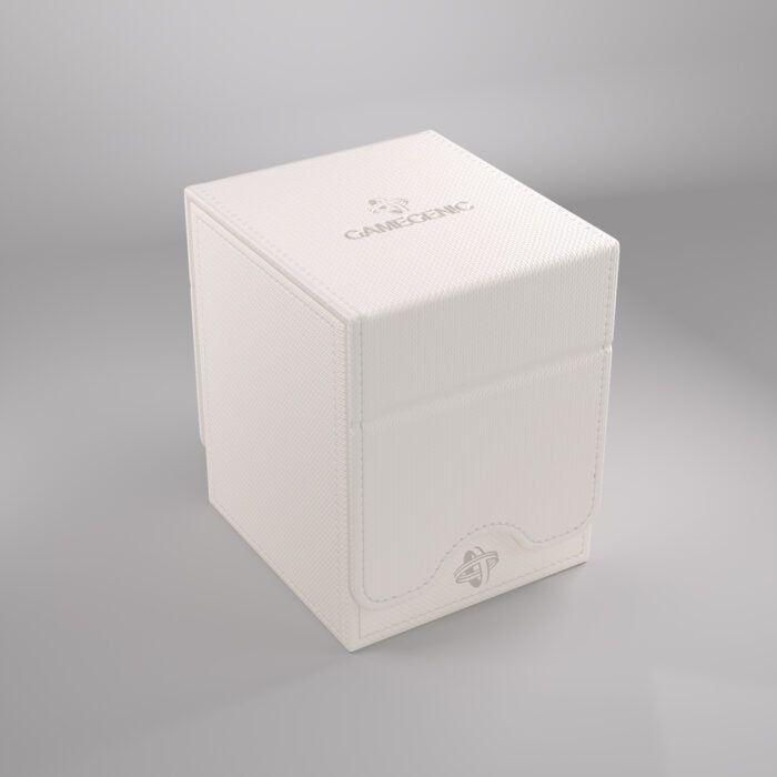 Deck Box Gamegenic Squire PLUS 100+ XL Convertible White – Per Carte TCG / Commander