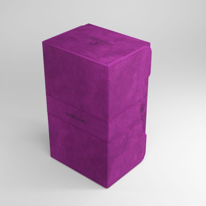 Deck Box Gamegenic Stronghold 200+ XL Convertible Purple – Per Carte TCG / Commander