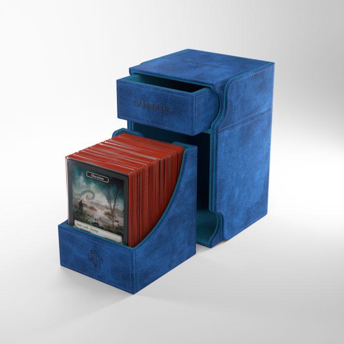 Deck Box Gamegenic Watchtower 100+ XL Convertible Blue – Per Carte TCG / Commander