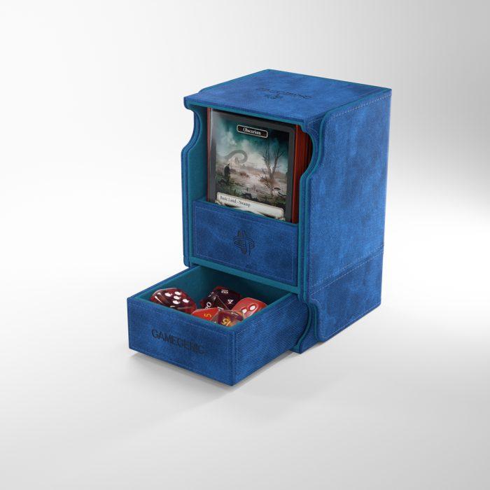 Deck Box Gamegenic Watchtower 100+ XL Convertible Blue – Per Carte TCG / Commander