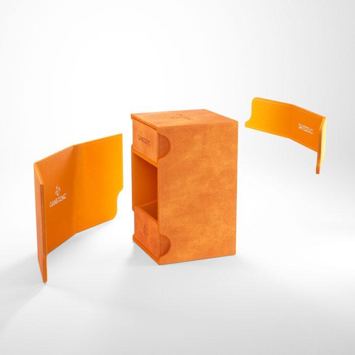 Deck Box Gamegenic Watchtower 100+ XL Convertible Orange – Per Carte TCG / Commander