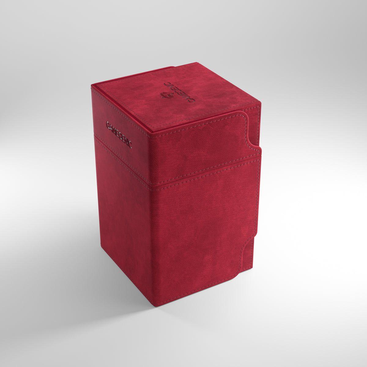 Deck Box Gamegenic Watchtower 100+ XL Convertible Red – Per Carte TCG / Commander