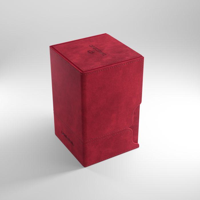 Deck Box Gamegenic Watchtower 100+ XL Convertible Red – Per Carte TCG / Commander
