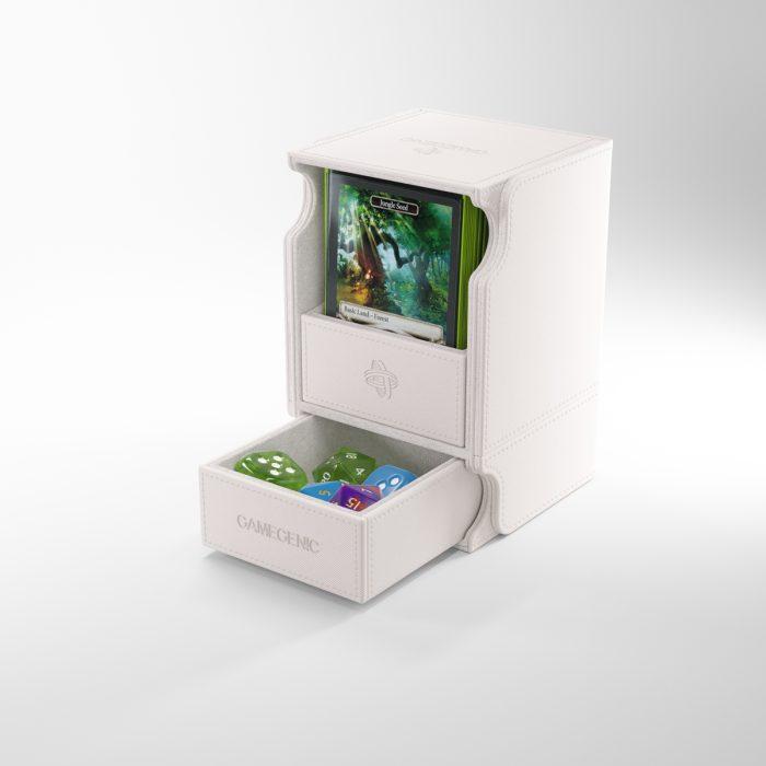 Deck Box Gamegenic Watchtower 100+ XL Convertible White – Per Carte TCG / Commander