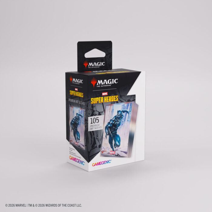 Gamegenic – Magic: The Gathering x Marvel Super Heroes Premium Art Sleeves – Black Panther (105)