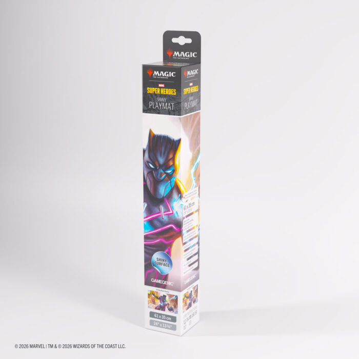 Gamegenic – Magic The Gathering x Marvel Super Heroes Shiny Playmat – “Striking Black Panther”