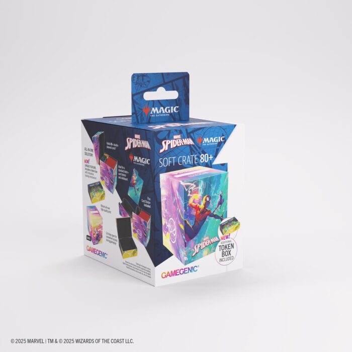 Gamegenic – Magic The Gathering x Spider-Man Soft Crate 80+ – “Spider-Man / Spider-Gwen”