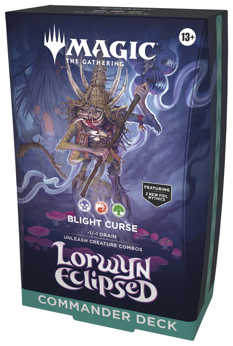 Magic: The Gathering – Lorwyn: Eclipsed – Commander Deck “Blight Curse” (ENG)