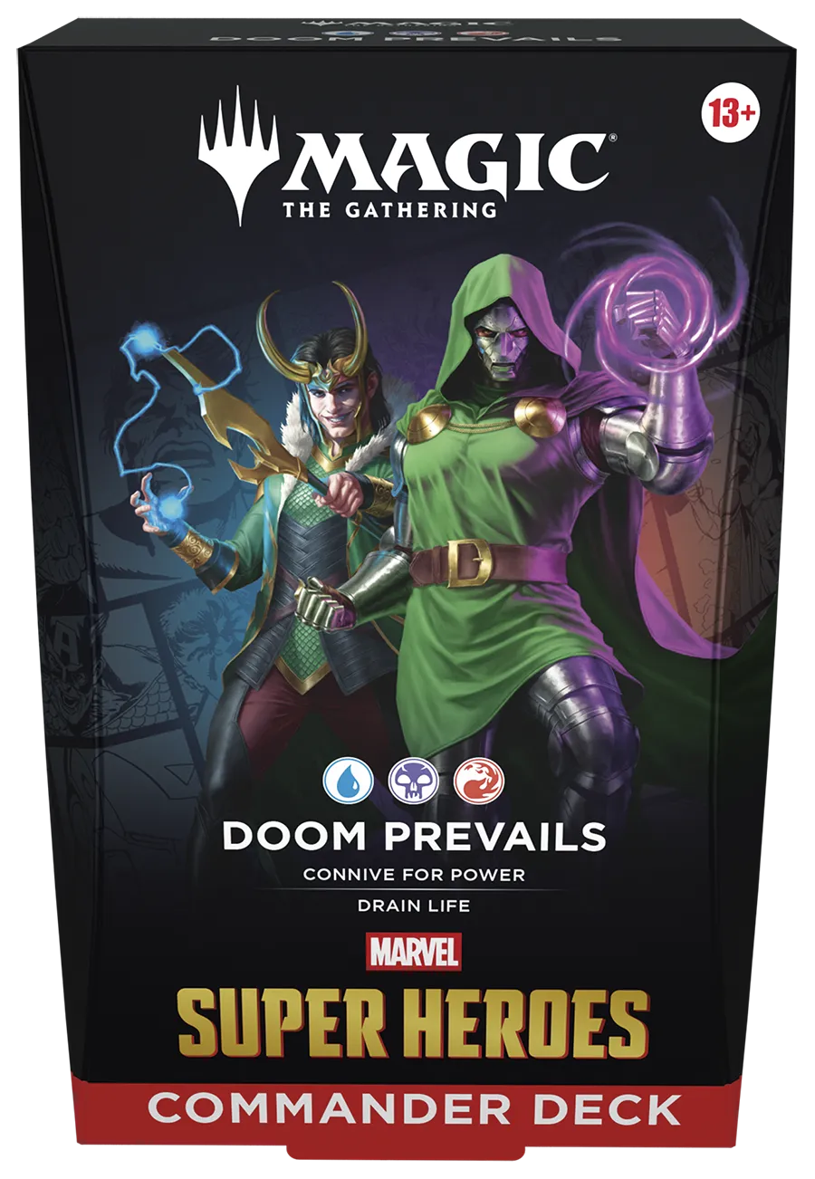 MTG Marvel Super Heroes Commander Deck Doom Prevails EN