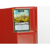 Gamegenic 18-Pocket Pages Side-Loading (50 Pag.) Red – Fogli per Raccoglitori TCG