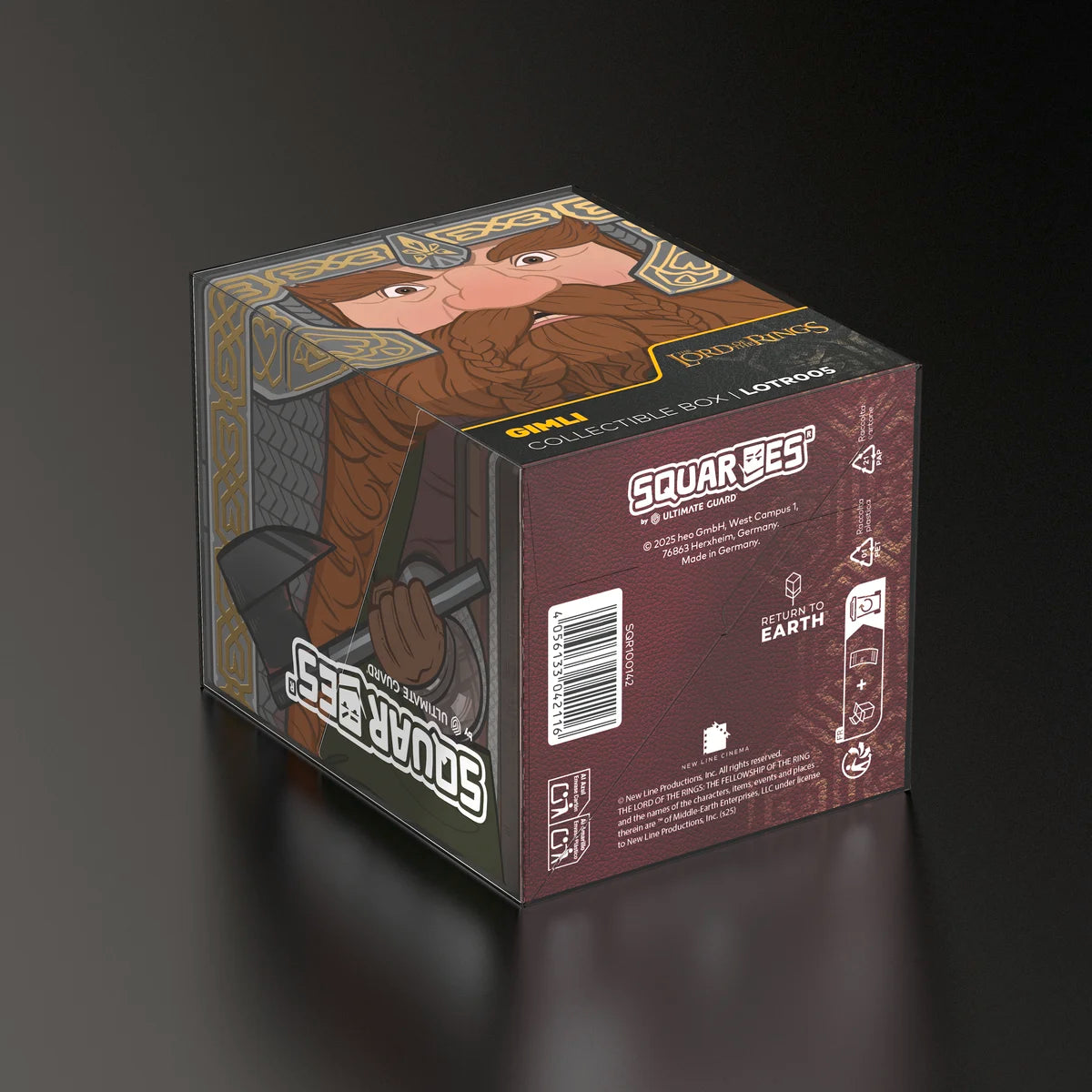Ultimate Guard - Squaroes Boulder 100+ Deck Box The Lord of the Rings: Gimli