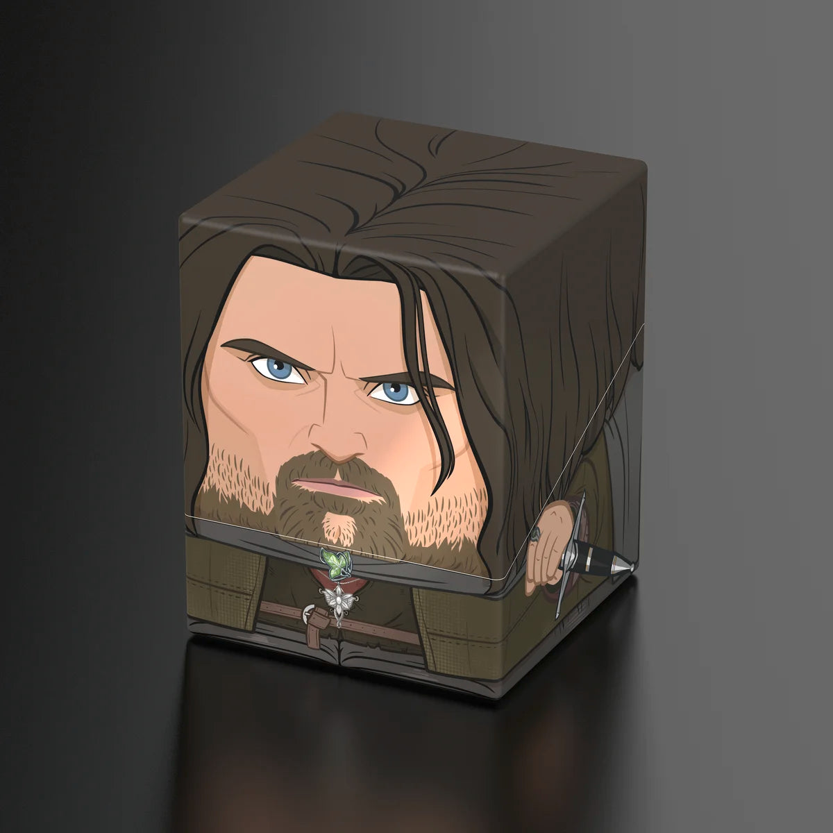 Ultimate Guard - Squaroes Boulder 100+ Deck Box The Lord of the Rings: Aragorn