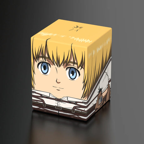 Ultimate Guard - Squaroes Boulder 100+ Deck Box Attack on Titan Armin Arlert