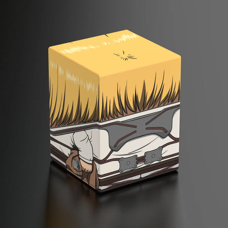 Ultimate Guard - Squaroes Boulder 100+ Deck Box Attack on Titan Armin Arlert