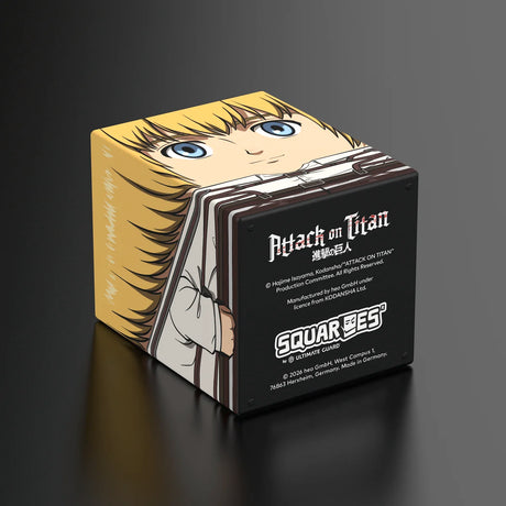 Ultimate Guard - Squaroes Boulder 100+ Deck Box Attack on Titan Armin Arlert
