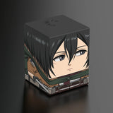Ultimate Guard - Squaroes Boulder 100+ Deck Box Attack on Titan Mikasa Ackermann