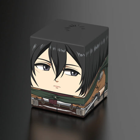 Ultimate Guard - Squaroes Boulder 100+ Deck Box Attack on Titan Mikasa Ackermann