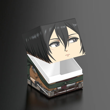 Ultimate Guard - Squaroes Boulder 100+ Deck Box Attack on Titan Mikasa Ackermann