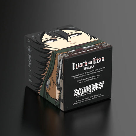 Ultimate Guard - Squaroes Boulder 100+ Deck Box Attack on Titan Mikasa Ackermann