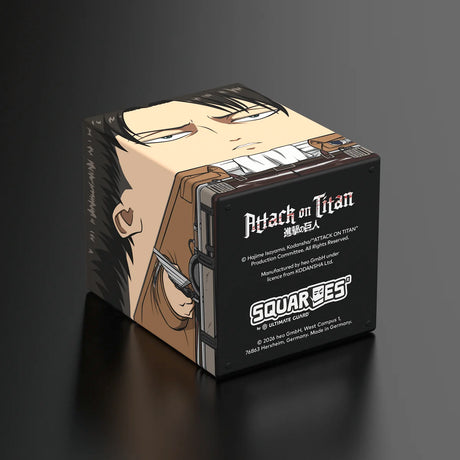 Ultimate Guard - Squaroes Boulder 100+ Deck Box Attack on Titan Levi Ackermann