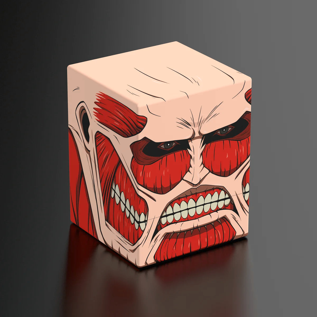 Ultimate Guard - Squaroes Boulder 100+ Deck Box Attack on Titan Colossal Titan