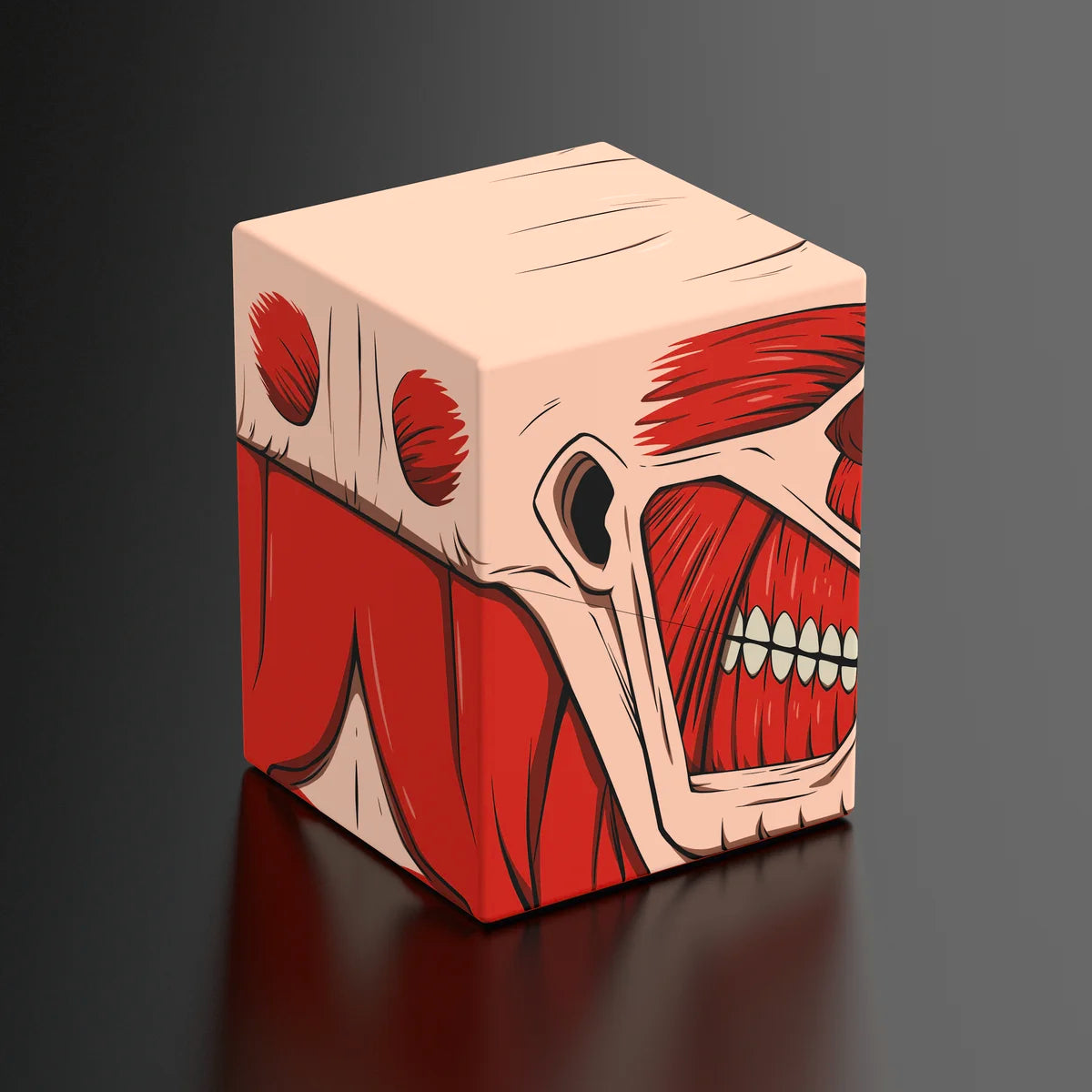Ultimate Guard - Squaroes Boulder 100+ Deck Box Attack on Titan Colossal Titan