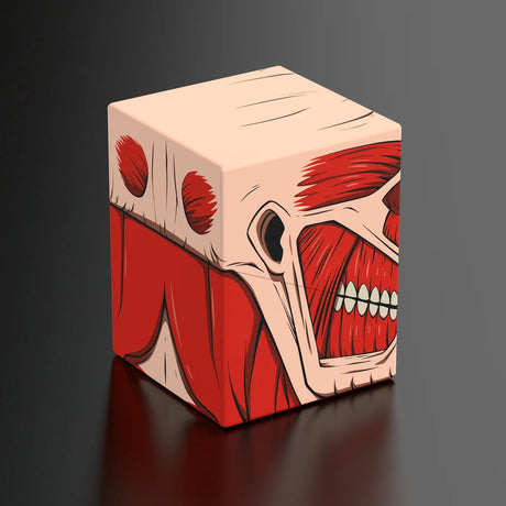 Ultimate Guard - Squaroes Boulder 100+ Deck Box Attack on Titan Colossal Titan