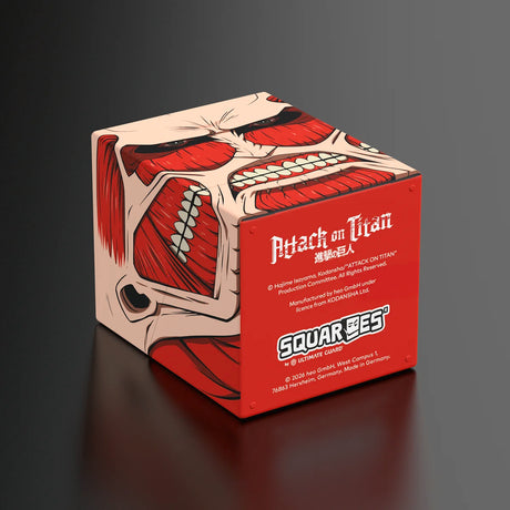 Ultimate Guard - Squaroes Boulder 100+ Deck Box Attack on Titan Colossal Titan