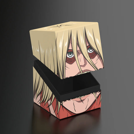 Ultimate Guard - Squaroes Boulder 100+ Deck Box Attack on Titan Female Titan