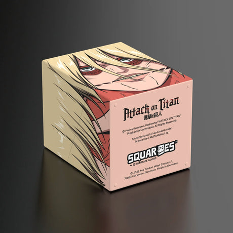 Ultimate Guard - Squaroes Boulder 100+ Deck Box Attack on Titan Female Titan