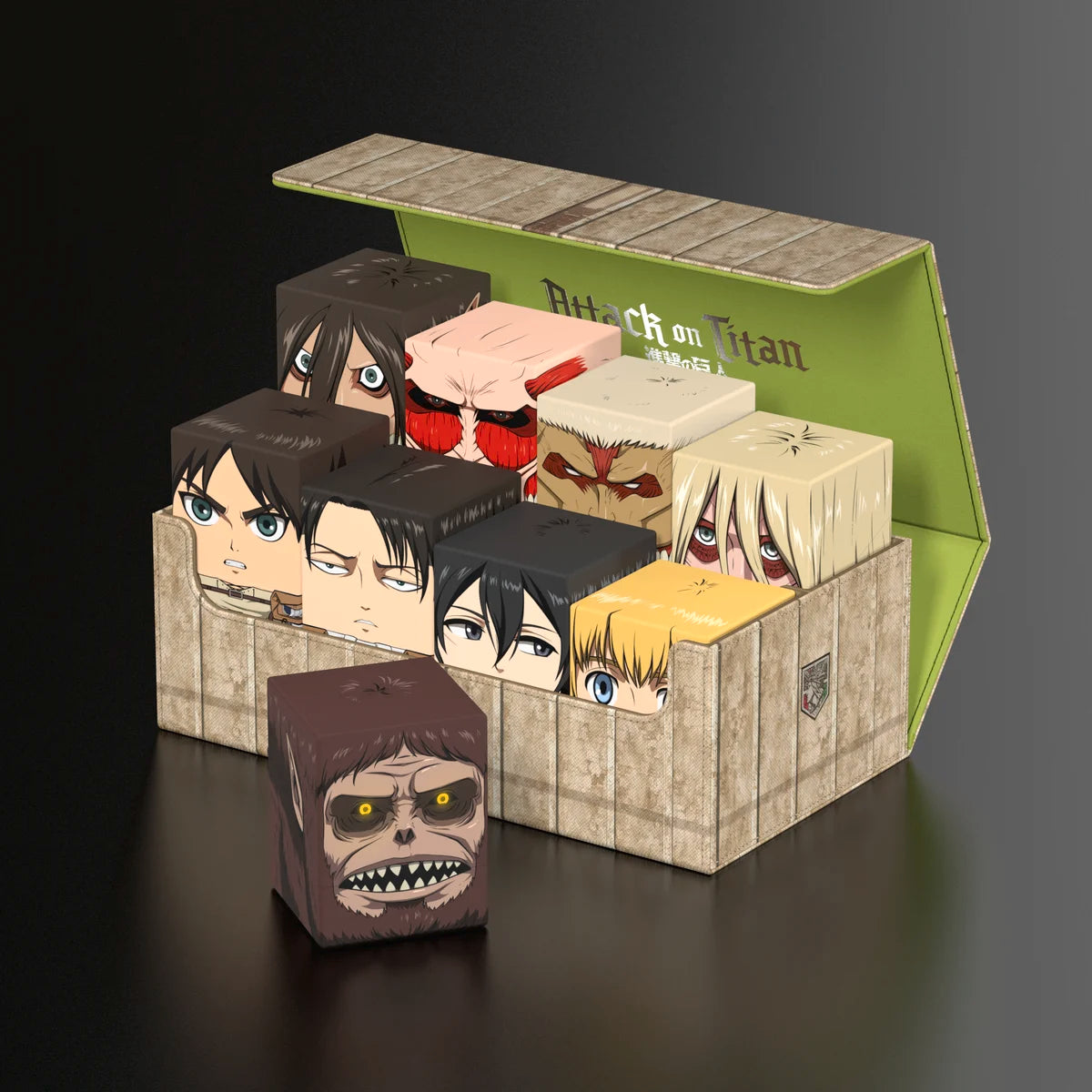 Ultimate Guard - Squaroe Attack on Titan Collectors Case 800+ - Shiganshina District