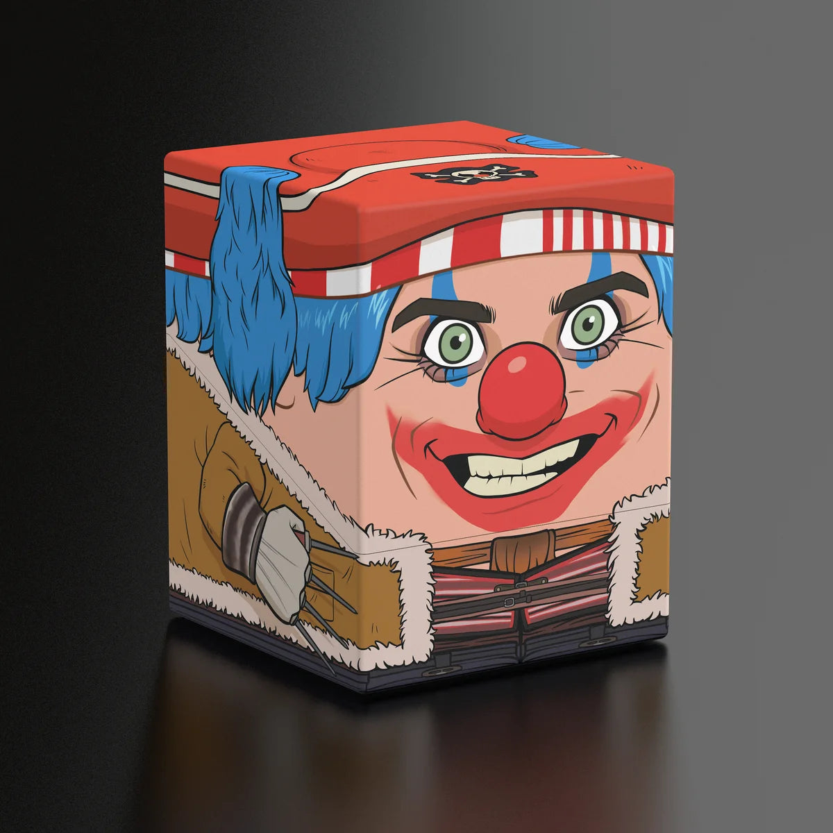 Ultimate Guard - Squaroes Squaroe 100+ Deck Box One Piece - Buggy the Clown