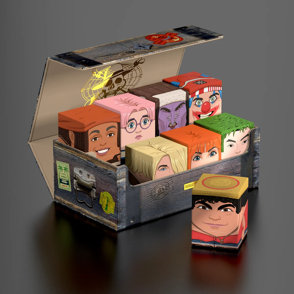 Ultimate Guard - Squaroes Collectors Case 800 One Piece - Wooden Chest