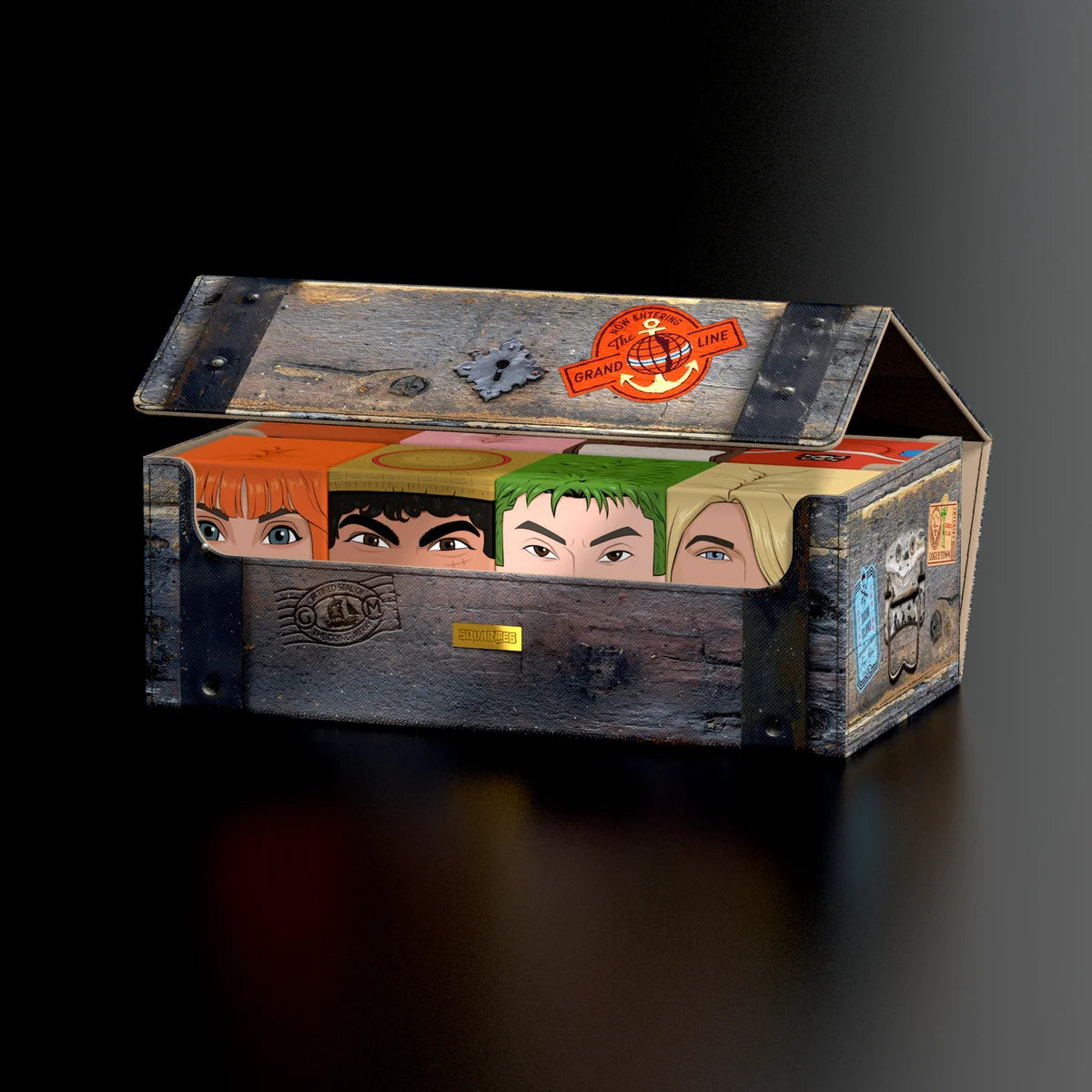 Ultimate Guard - Squaroes Collectors Case 800 One Piece - Wooden Chest