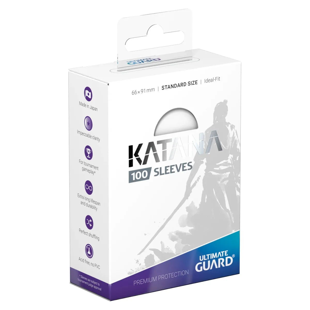 Ultimate Guard - Katana Sleeves White (100)