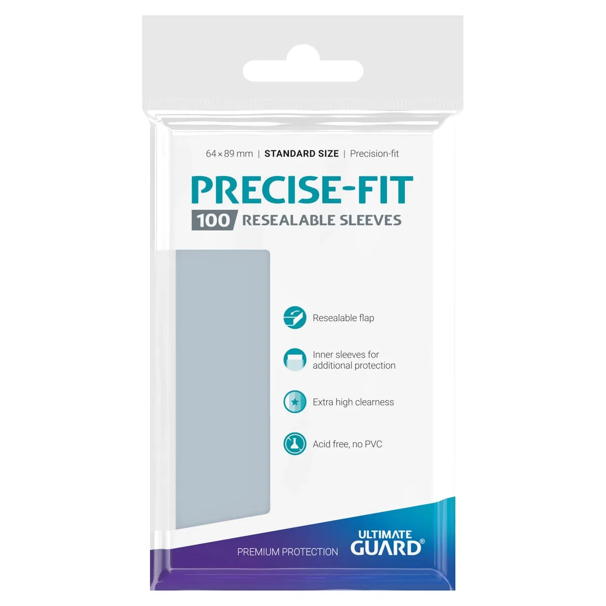 Ultimate Guard - Precise Fit Resealable Sleeves (100)