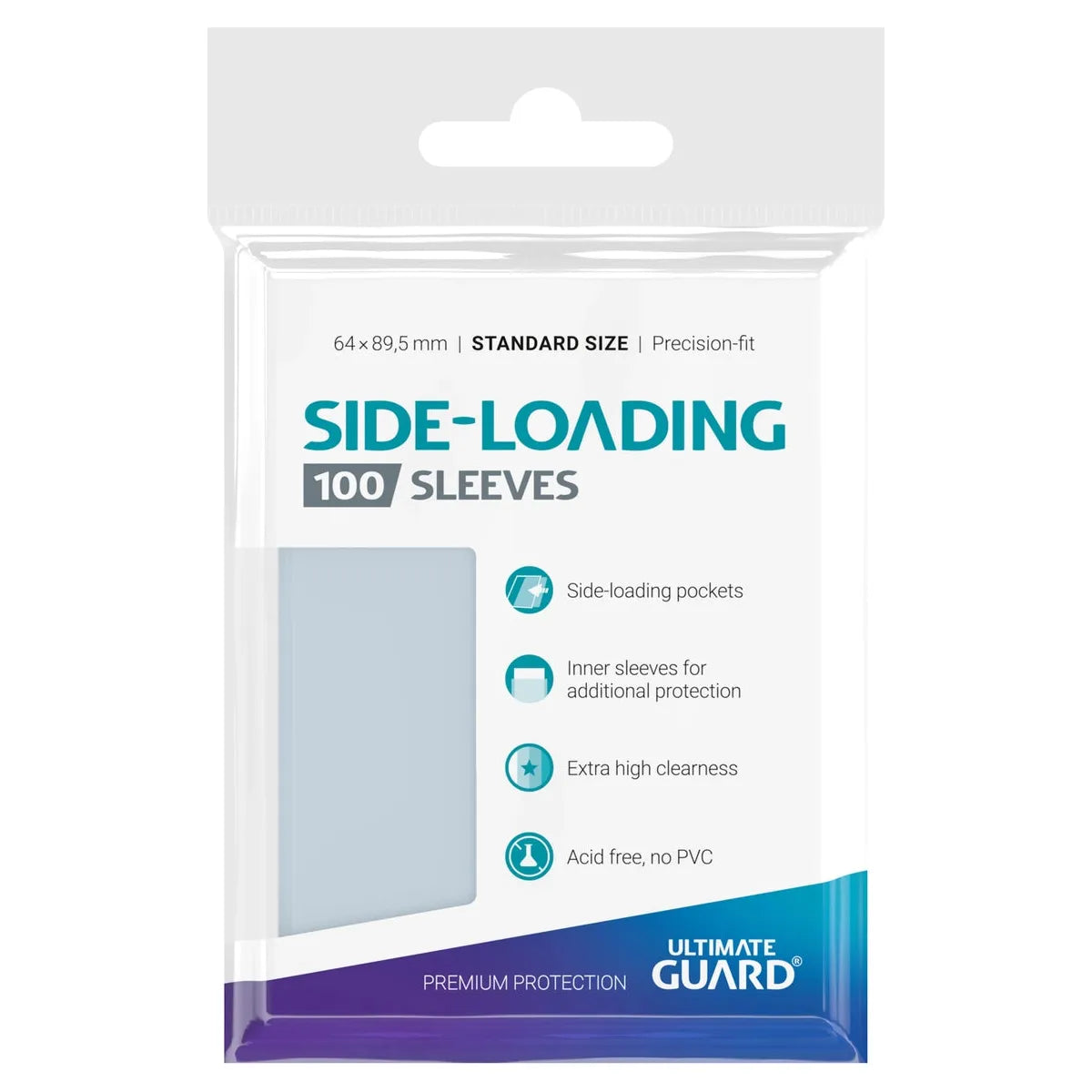 Ultimate Guard - Precise Fit Side-Loading Resealable Sleeves (100)