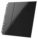 Ultimate Guard - 24 Pocket Side-Loading Pages (10 Fogli) Black - Pagine per Raccoglitori TCG
