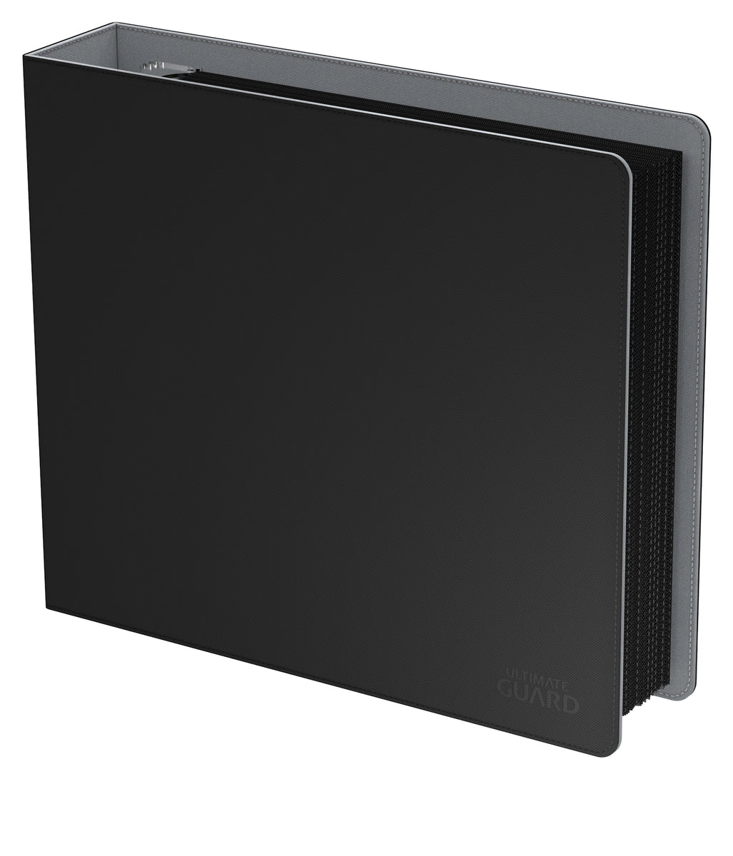 Ultimate Guard - Collector's Album Xenoskin QuadRow Black - Raccoglitore ad Anelli per Carte