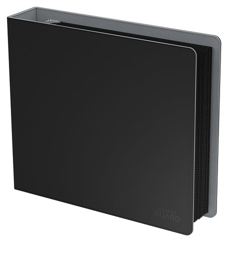 Ultimate Guard - Collector's Album Xenoskin QuadRow Black - Raccoglitore ad Anelli per Carte