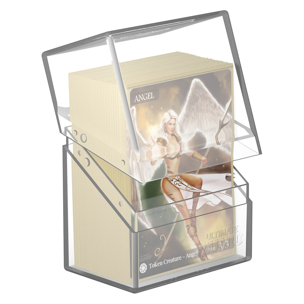 Ultimate Guard - Boulder 60+ Deck Box - Clear