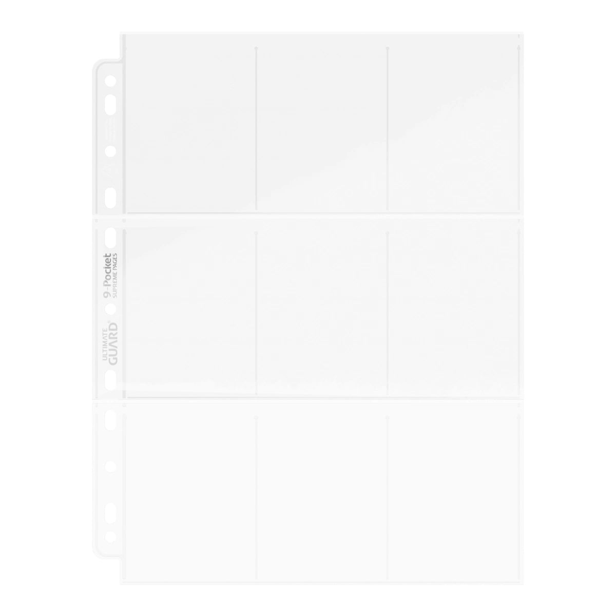 Ultimate Guard - 18-Pocket Top-Loading Pages (100 Fogli) Trasparenti - Pagine per Raccoglitori TCG