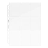 Ultimate Guard - 18-Pocket Top-Loading Pages (100 Fogli) Trasparenti - Pagine per Raccoglitori TCG